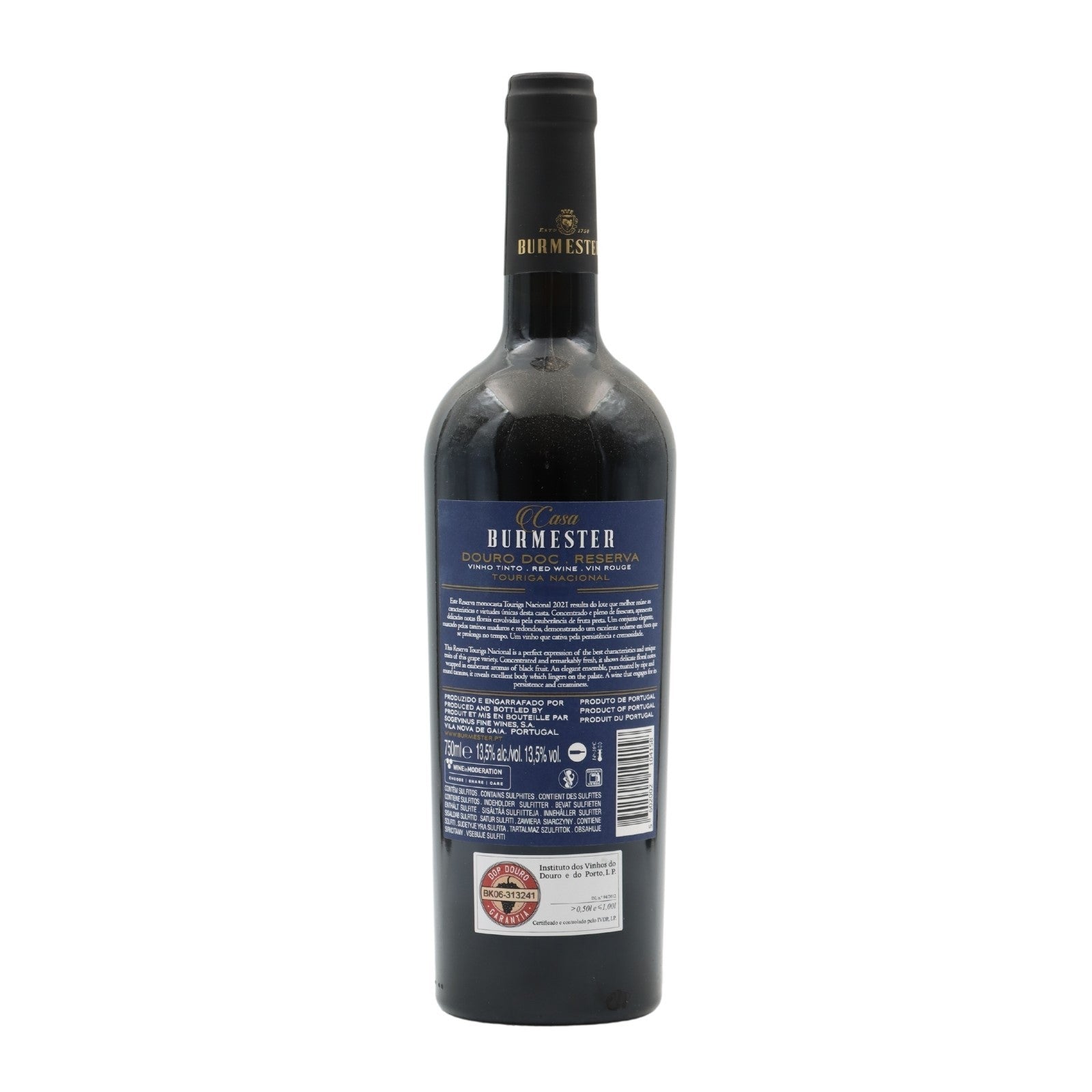 Casa Burmester Touriga Nacional Red 2022