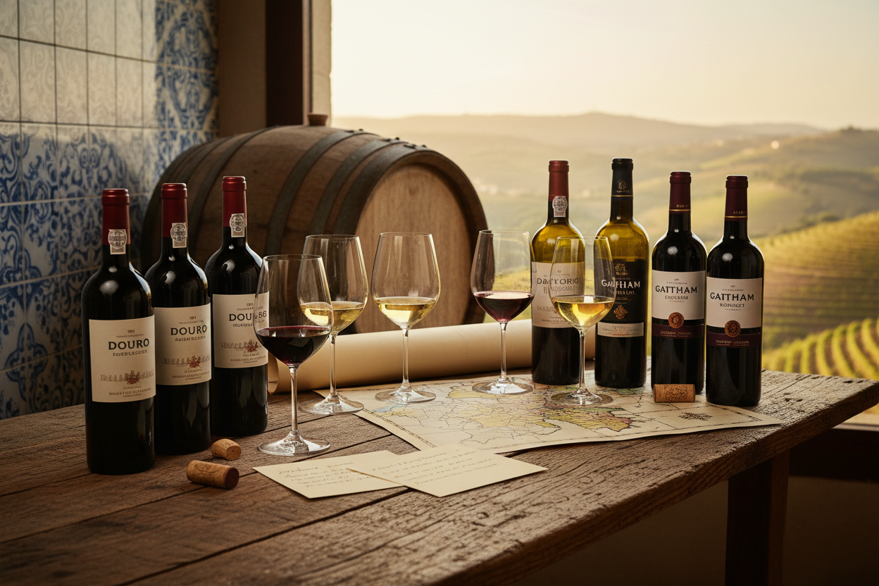 vinprovning av portugisiska viner