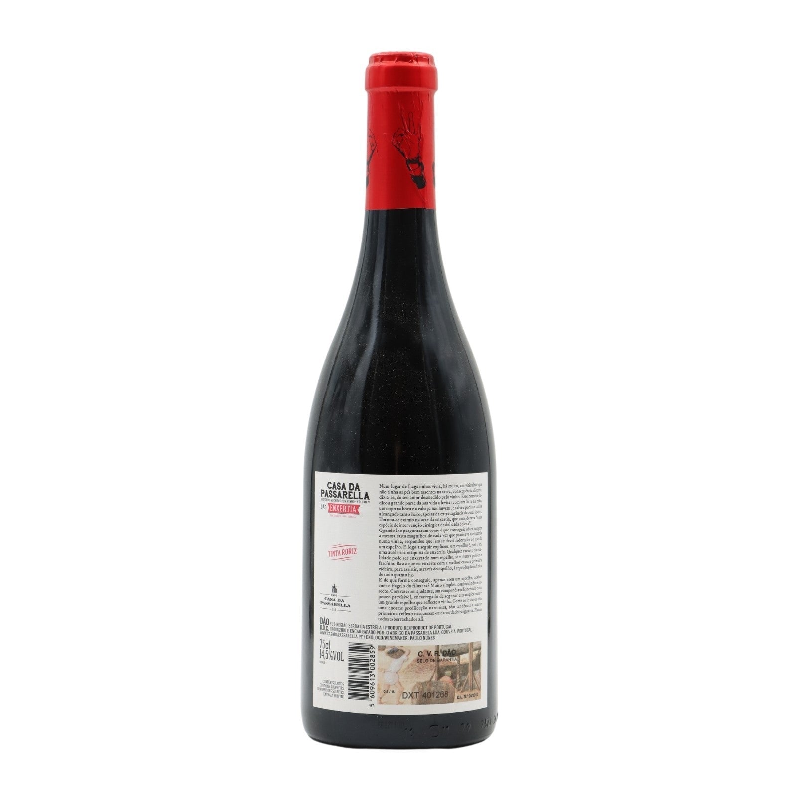 Casa da Passarella Enxertia Tinta Roriz Red 2015